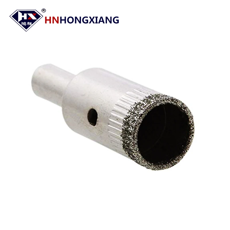 

HNHONGXIANG 10pcs Diamond Coated Drill Bit Set For Glass Marble Granite Quartz Porcelain Ceramics Electric Drill Tool 6-30mm