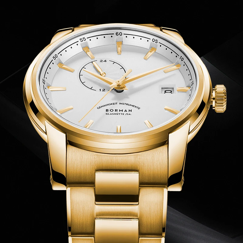 BORMAN Luxury Switzerland Automatic Men's Watch NH37A Japan Imported Sapphire Crystal Waterproof Sub-Dial Clock BM16007