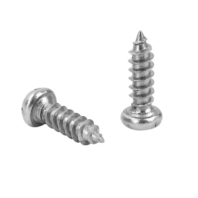 500pcs M3 stainless steel 304 Cross Pan Head Self Tapping Screw Combination Set Phillips Round Head Screw Kit
