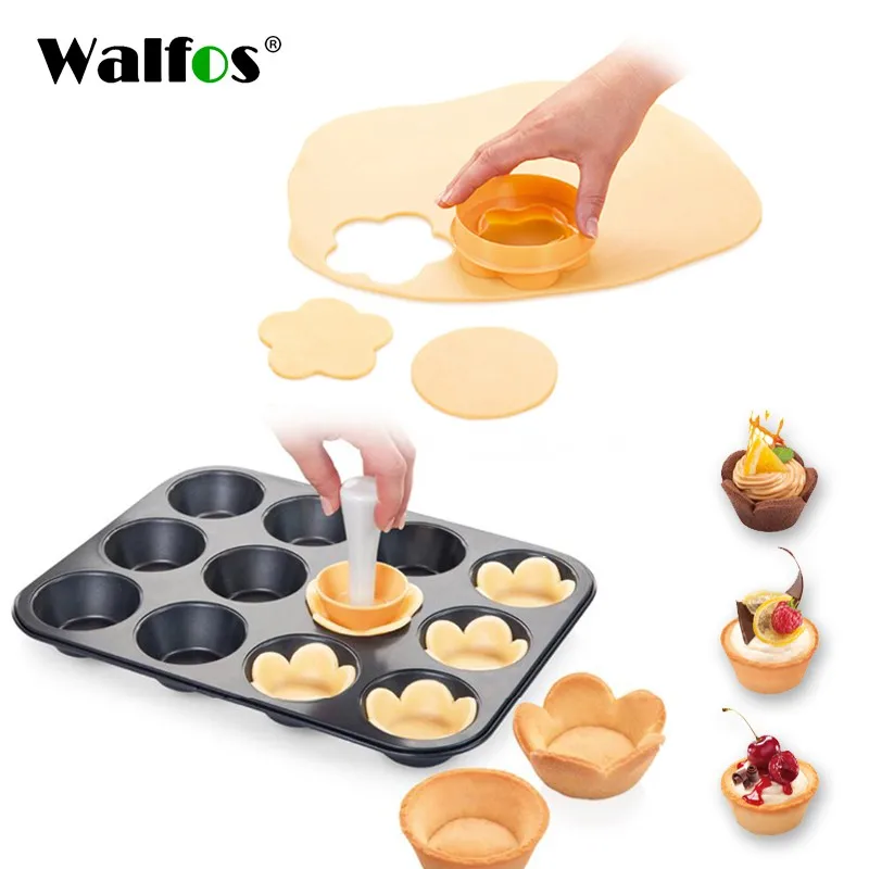 

WALFOS Donut Mold Creative DIY Donut Maker Molds Cake Bread Cutter Decorating Tools Desserts Baking Supplies Kitchen Tools