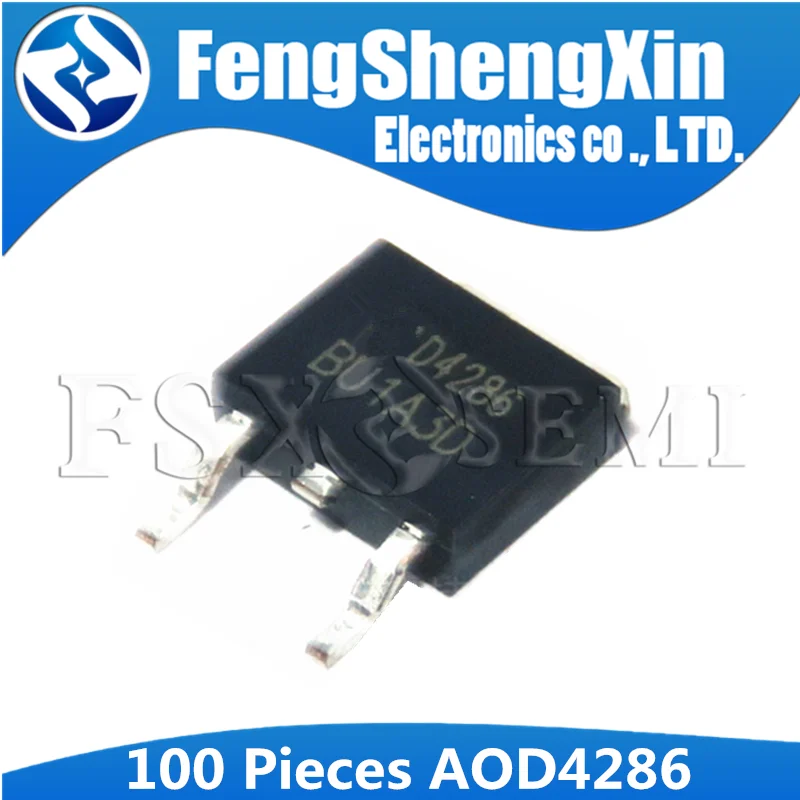 

100pcs AOD4286 TO-252 D4286 TO252 N-Channel MOSFET Transistor