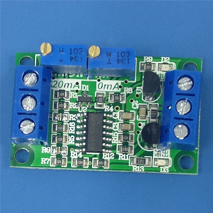 

Potentiometer Voltage-to-Current 0-5V10V to 0-4-20mA Converter Module Signal Generator