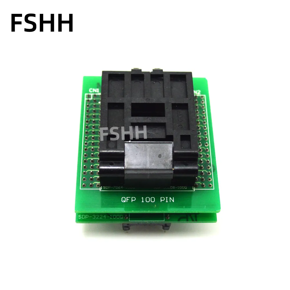 QP1- 100085 -003 اختبار المقبس SDP-3224-100Q مبرمج محول QFP100 إلى DIP48 مناسبة للمبرمجين LT48XP UXP