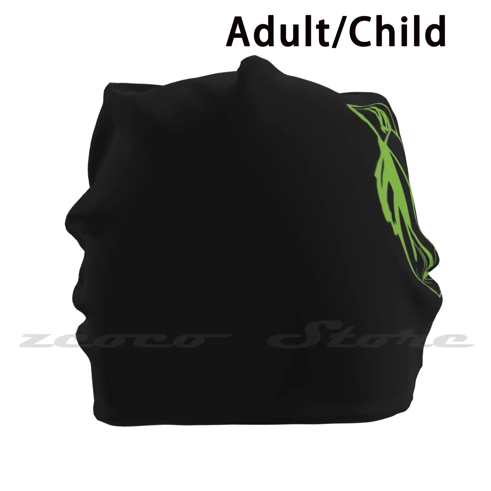 Bear Logo Green Personalized Pattern Knit Hats Plus Size Elastic Soft Cap Bear Cub Dad Daddy Polar Bear Chaser Muscle Bear