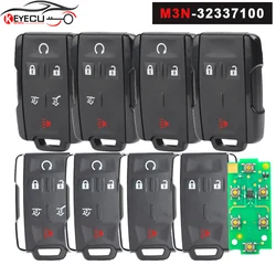 KEYECU M3N-32337100 315MHz 3B/4B/5B/6B Smart Remote Key for Chevrolet Suburban Tahoe Silverado for GMC Yukon