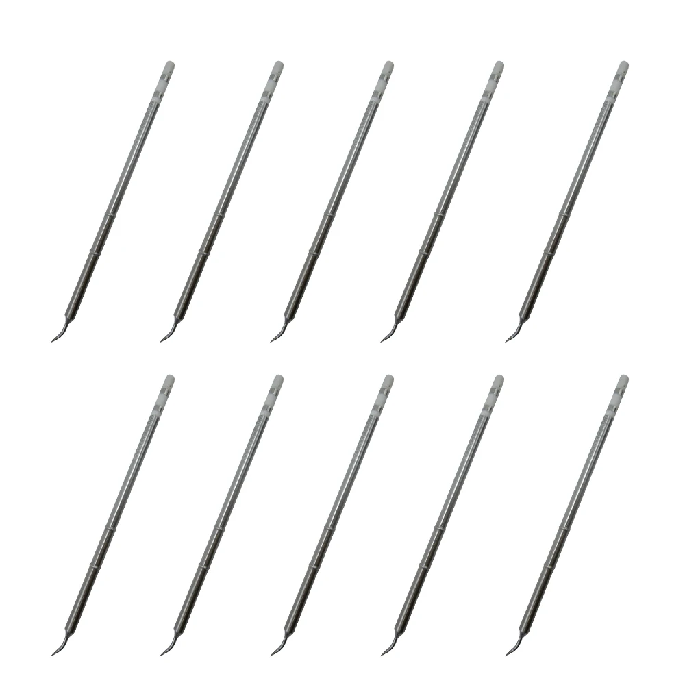 10 PCS T15-JL02 Replacement Soldering Tip for HAKKO FM-203 FM-204 FM-206 FX-951 FX-950 FX-952 FX-9501 FM-2028 FM-2027 FM-2021