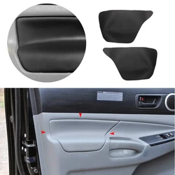 2pcs Car Front Door Armrest Panel Cover Microfiber Leather Interior Sticker Trim For Toyota Tacoma 2005 2006 2007 2008 - 2015