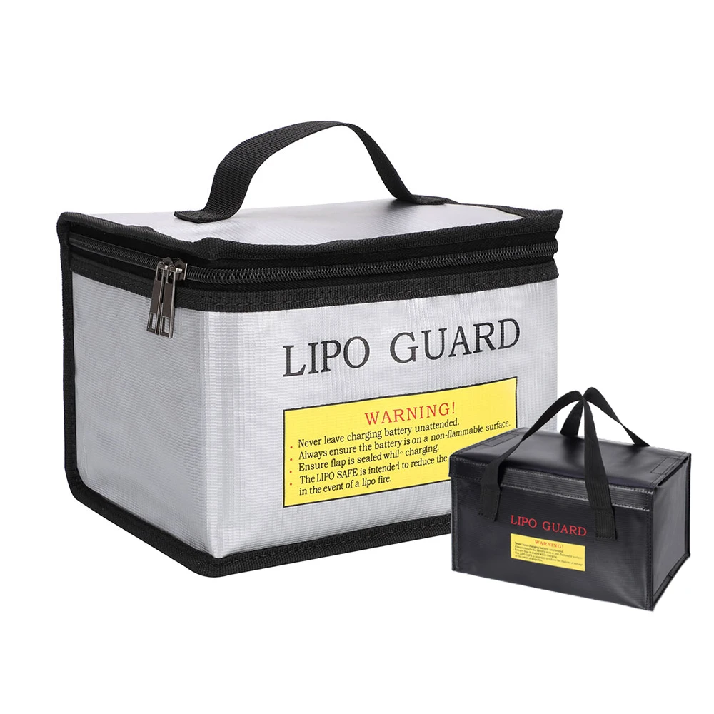 Fireproof Waterproof Explosion-proof Lipo Battery Safety Bag Protect Case Storage For Lipo Battery FPV Racing Drone RC Model