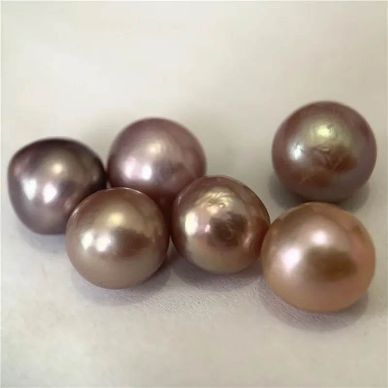 12mm Big pearl beads, Baroque Pearl ,circular pearl beads,100% nature freshwater baroque pearl -around 13 mm length