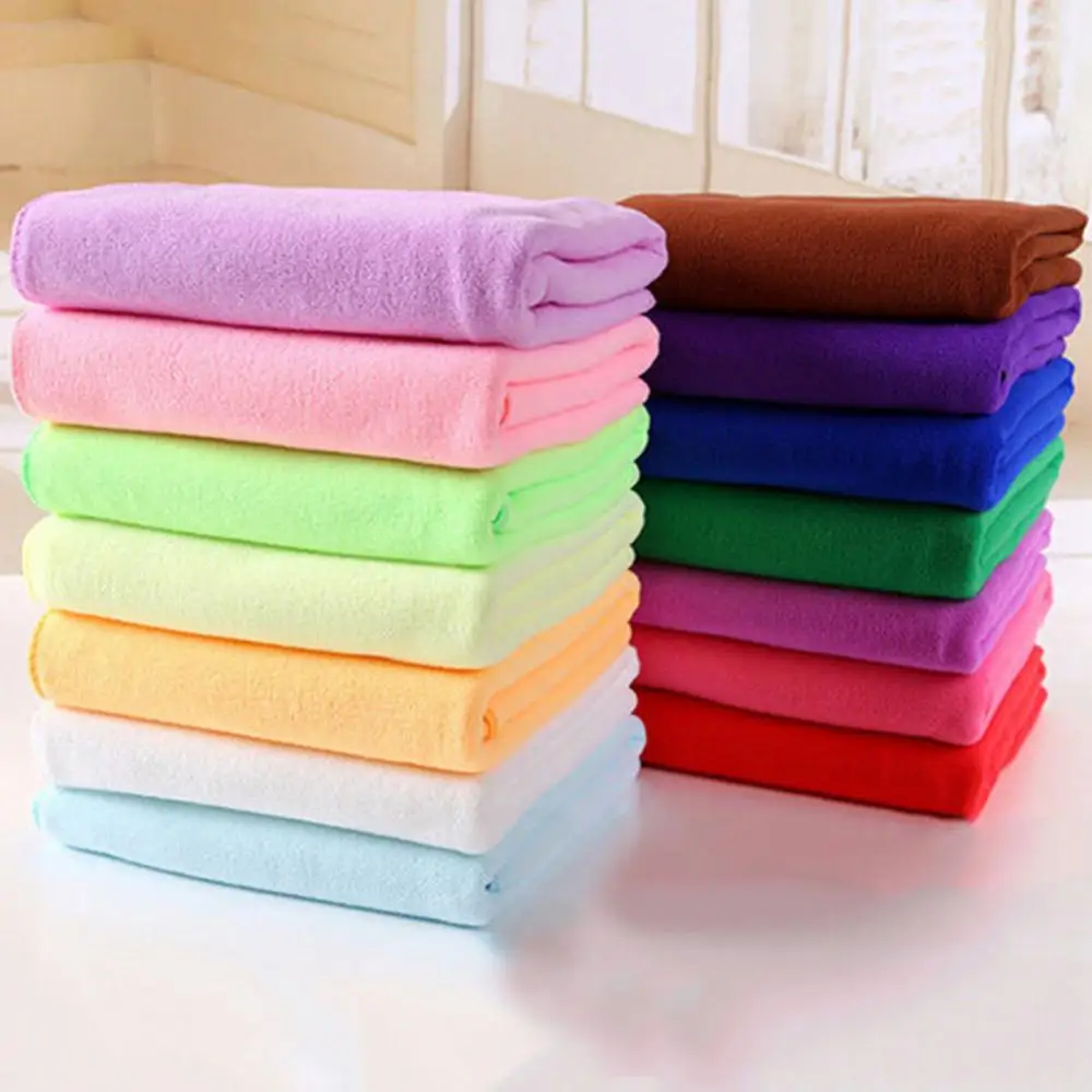 80% Hot Sale Microfibre Travel Gym Camping Sport Fast Drying Absorbent Cleaning Towel 35x75cm Durable Comfortable Kitchen Tool