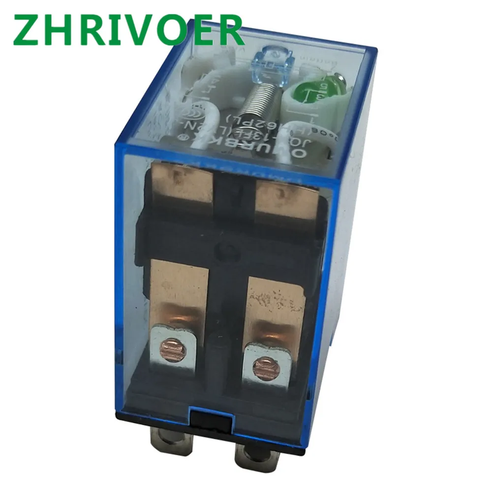 1Pc LY2NJ HH62P HHC68A-2Z Electronic Micro Mini Electromagnetic Relay 10A 8PIN Coil DPDT With Socket Base DC12V,24V AC110AC220V