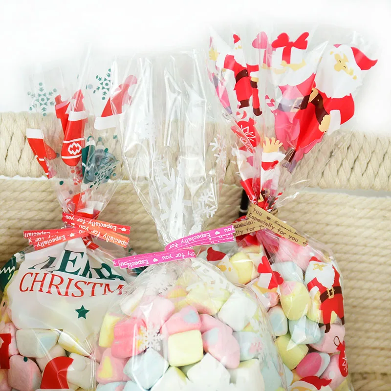 100pcs 9cm Twist Ties for Gift Bags Sealing Wire Especially For You Love Print Candy Cookie Bags Wrapping Supplies Bakery Tie