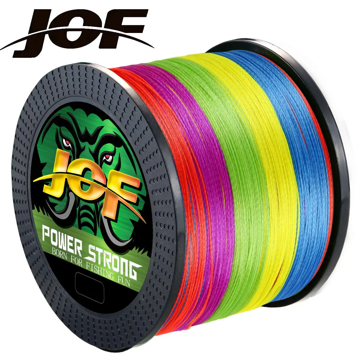 

JOF New X12 X9 X4 Super Strong 12 Strands 4 9 Braided Fishing Line 300M 500M Multifilament PE Line Saltwater Fishing Tackle