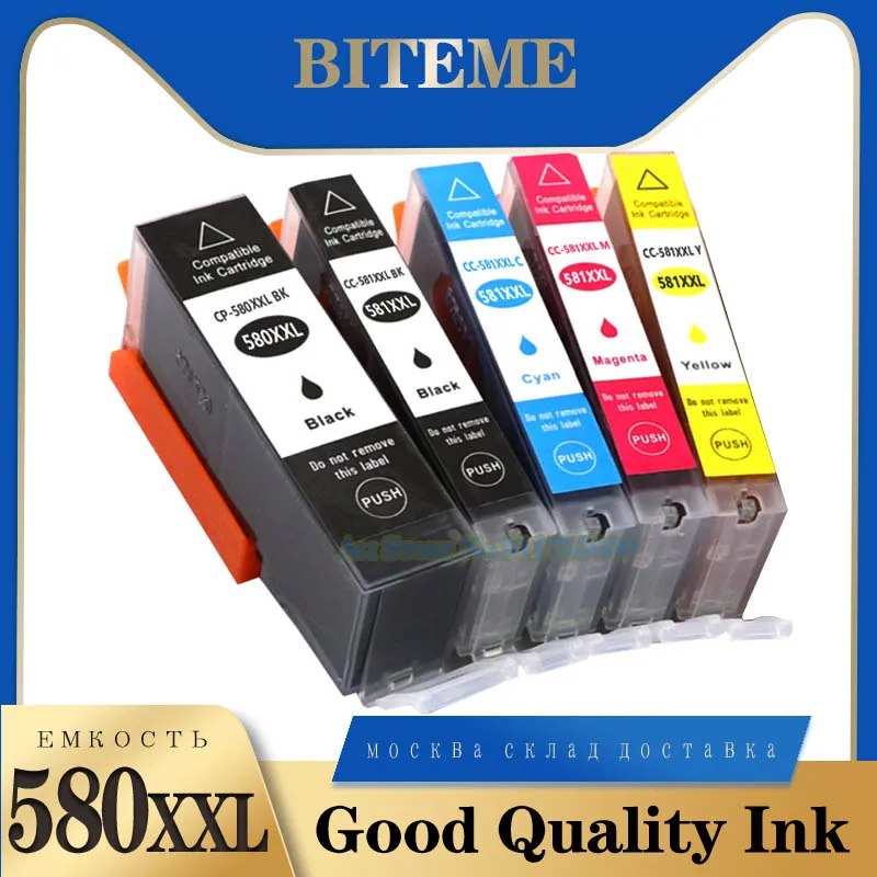 580XXL 581XXL Ink Cartridge Replacement for Canon PGI-580XXL CLI-581XXL PGI 580 XXL CLI 581 XXL PGI580