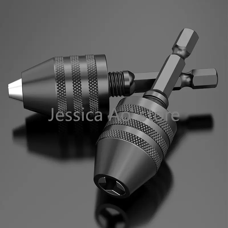 0.3-8Mm Ba Hàm Chuck 6.35Mm Lục Giác Tay Cầm Nhanh Kẹp Chuck Xoắn Bit Truyền Đến Điện mũi Khoan Chuck