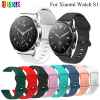 Silicone Bracelet For Xiaomi Mi Watch S1 Watch Band Wrist Strap For Huami Amazfit GTR3/2/2e/47mm/Stratos 3/2s Smart Watch Strap