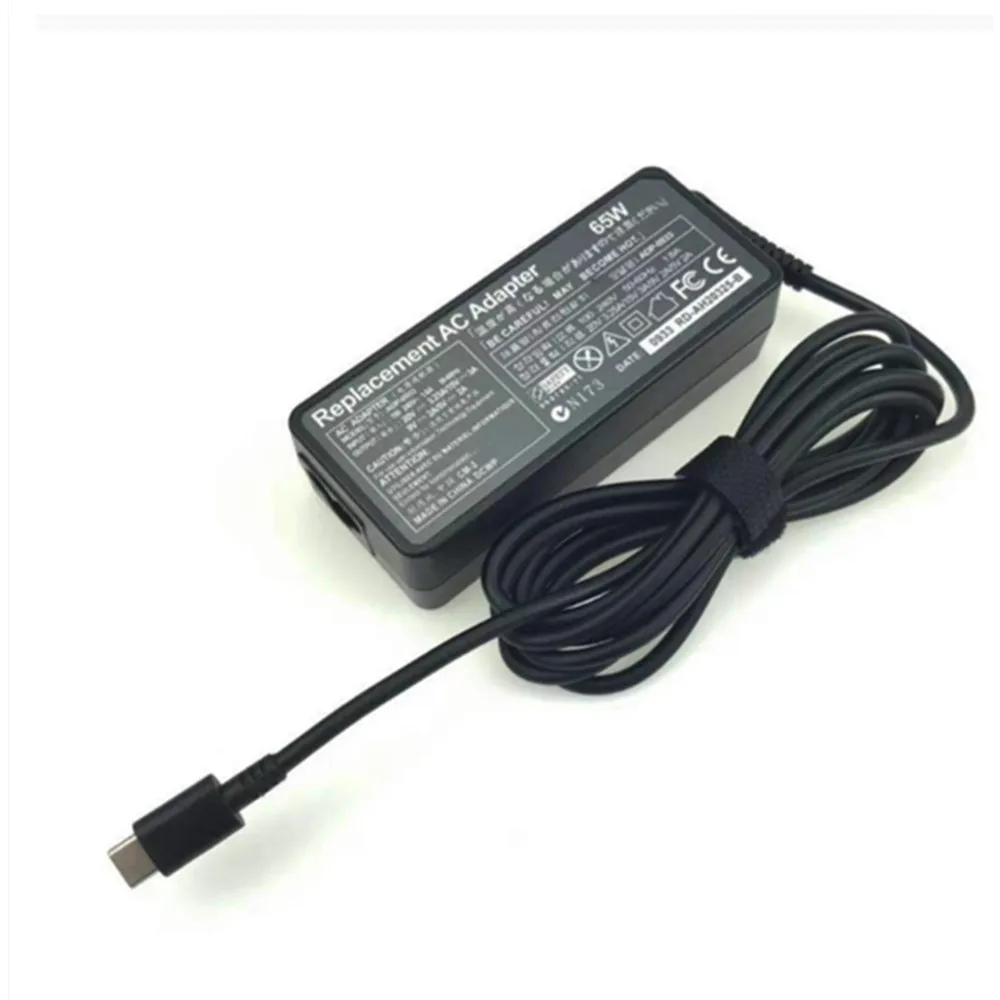 Imagem -05 - Adaptador de Alimentação Portátil 20v3.25a Tipo-c Usb-c Interface 65w Carregador de Computador