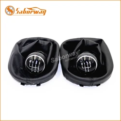 Saborway 5 or 6 Speed Gear Shift Knob for Caddy Lavida Touran 2K 2004 2005 2006 2007 2008 2009 2010 - 2015 1T0711113 1T0 711 113