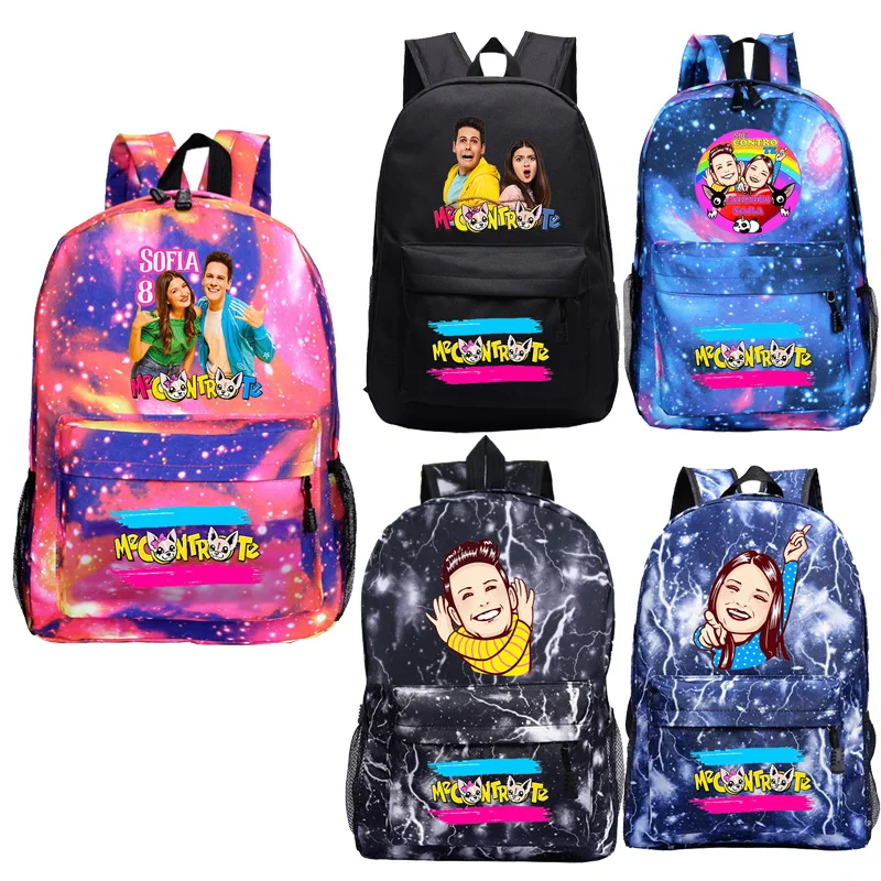 Mochila Me Contro Te Backpack Backpack Students Cute Bookbags Me Contro Te School Bags For Boys Girls Children's Backpacks Gift