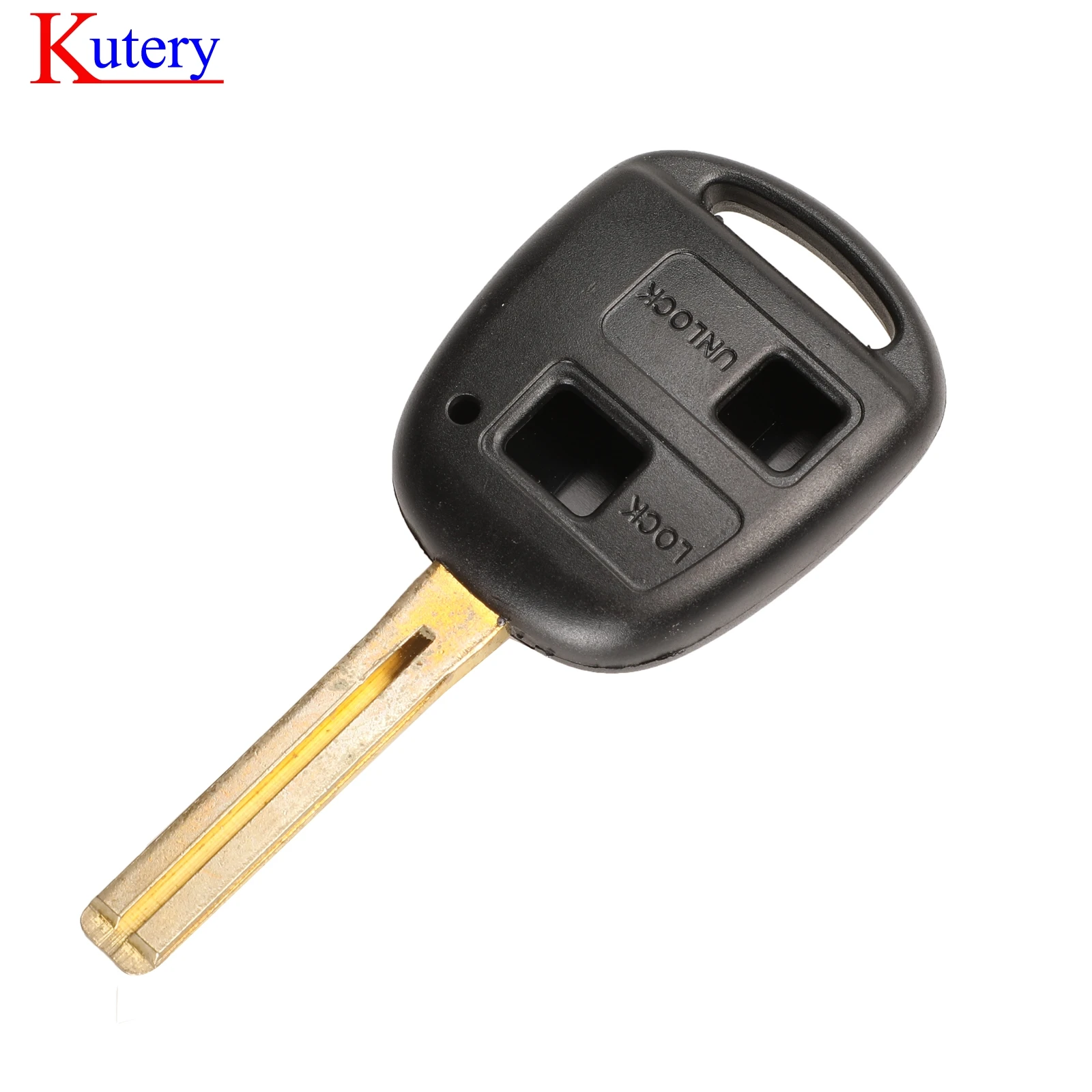 jingyuqin 2/3 Buttons Remote Car Key Shell Fob For Lexus RX300 ES300 GX470 LX470 Key Case Short Types Replacement