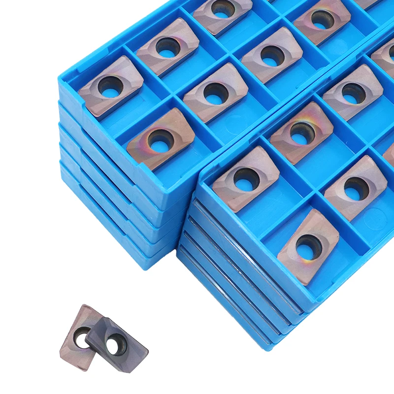 APMT1604 H2 VP15TF 50 piezas insertos de carburo APMT 1604 hoja CNC torno mecánico herramienta de torneado de Metal fresadora cortadora
