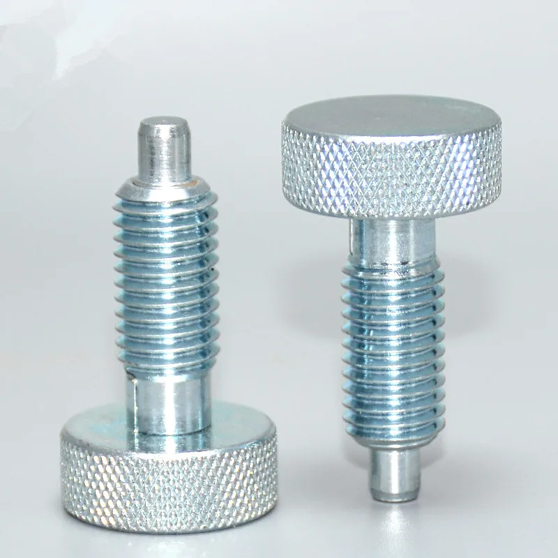 Knurled knob plunger, telescopic plunger indexing pin manual telescopic locking type segmentation positioning pin stop pin