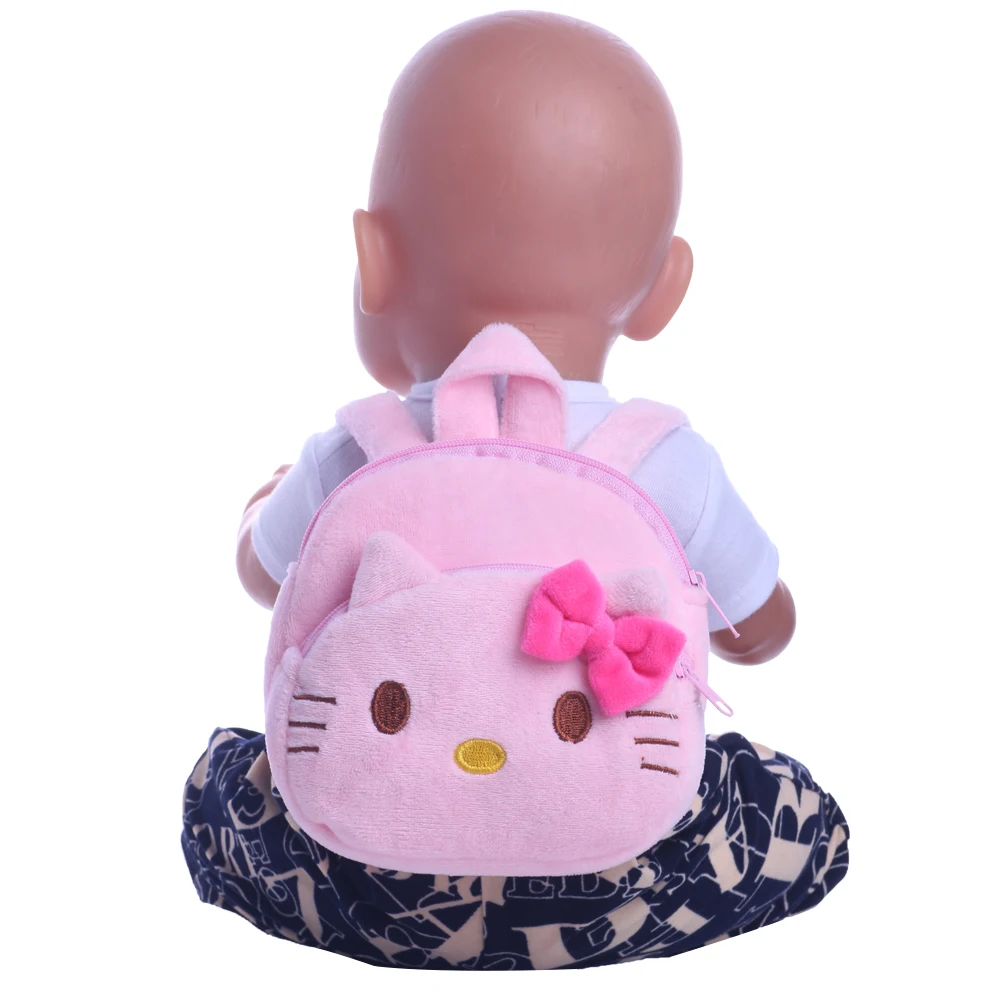 Doll Clothes Cat/Flamingo/Unicorn Printing For 18Inch American Doll&43Cm Reborn Baby Doll Accessories Our Generation Girl\'s Toys