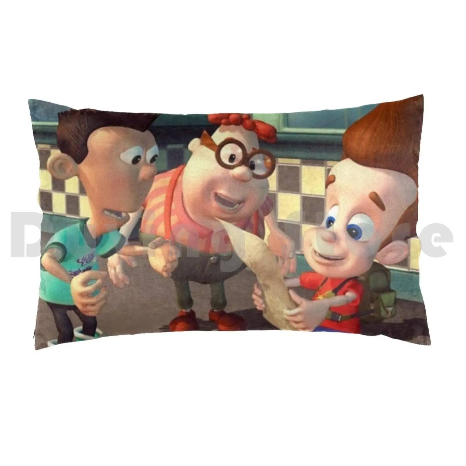 Jimmy Neutron Pillow Case DIY 50*70 Jimmy Neutron Meme Funny Jimmy Neutron Memes Cartoon Jimbo Cool Gotta