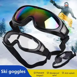 Gafas de Snowboard para exteriores, gafas protectoras para la nieve, a prueba de viento, antivaho, esquí