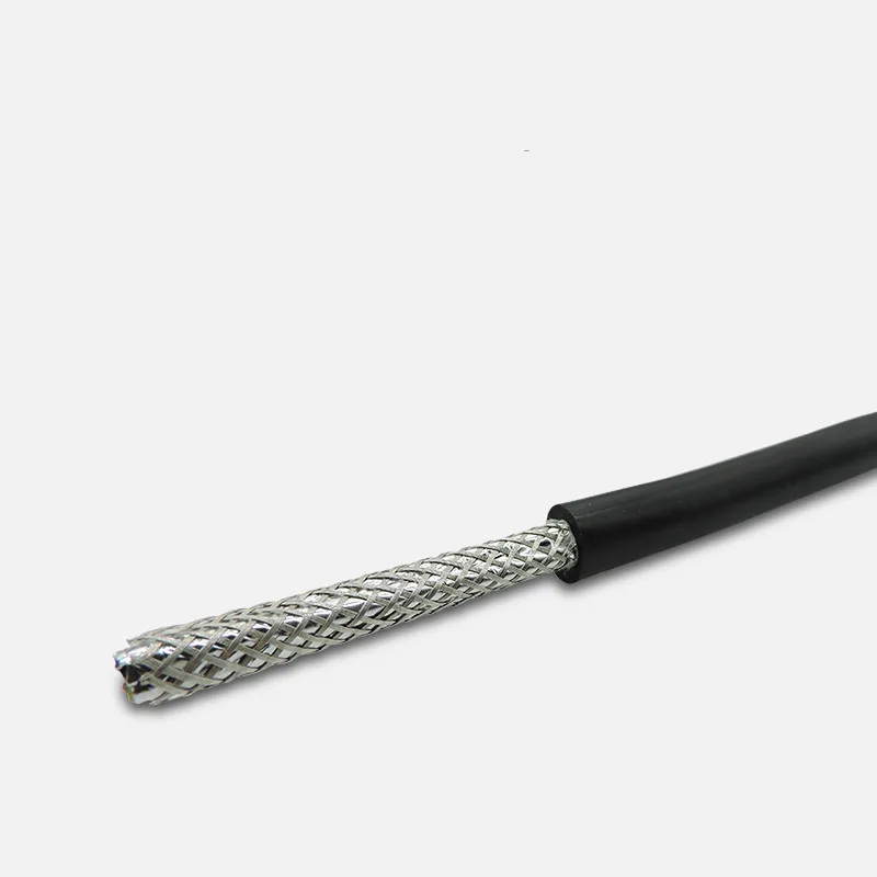 Silicone shielded sheathed cable wire 22 20 18 17 15 13 11 9 AWG 2 3 4 5 6 8 core anti-interference soft signal wire power cable