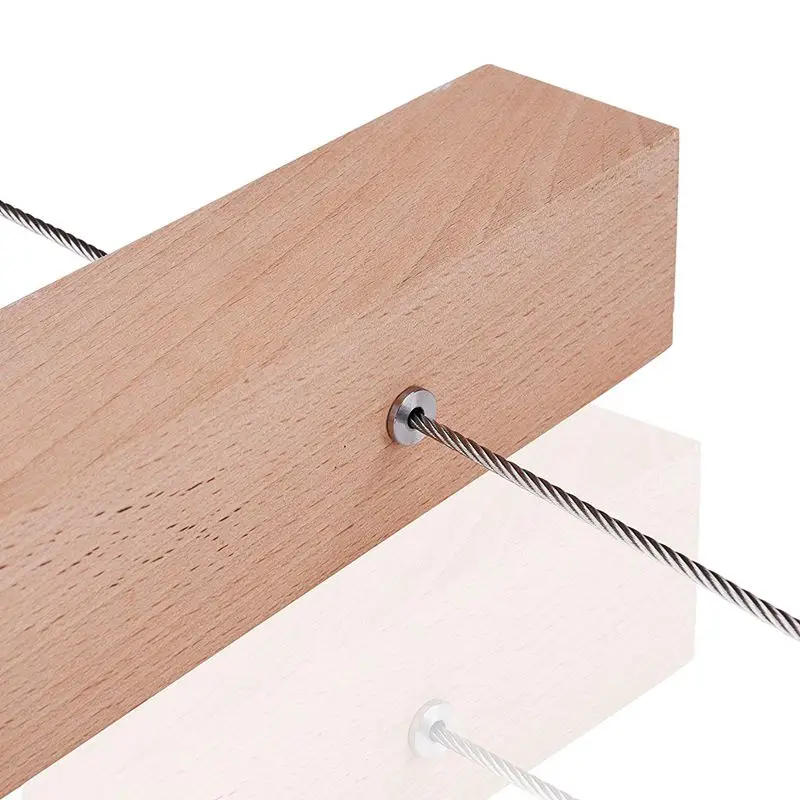 Promotion! Stainless Steel Protector Sleeves for 1/8 inch Cable Railing, Wood Posts, DIY Balustrade T316 Marine Grade 24 Pack