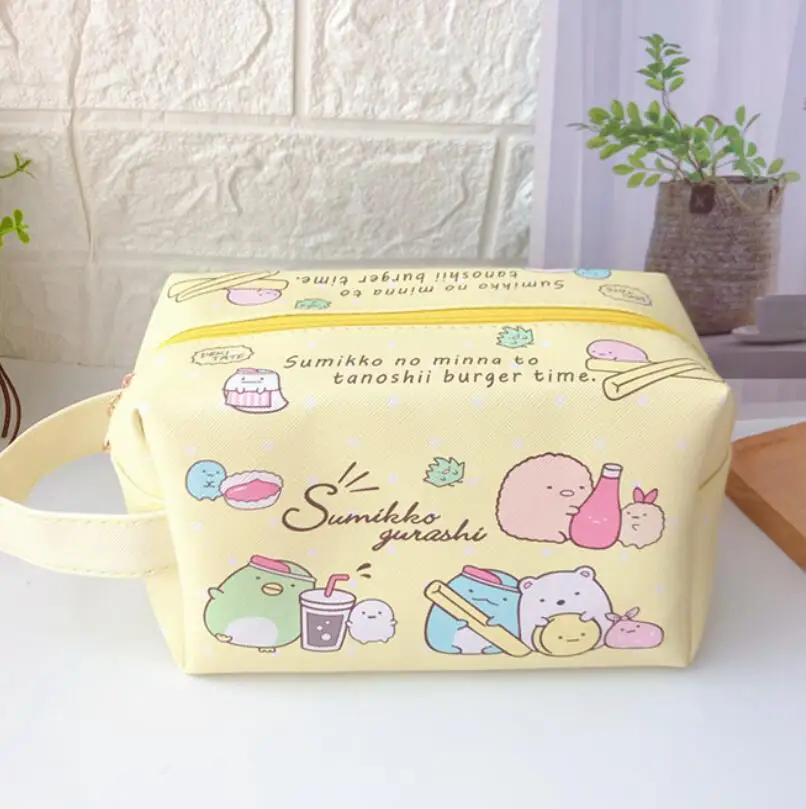 

8 pcs/lot Kawaii Sumikko Gurashi Pencil Case Cute Pencil bag box Stationery pen pouch office school supplies canetas zakka