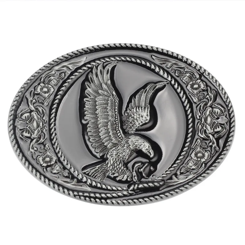 Oval Eagle Belt Buckle for Woman