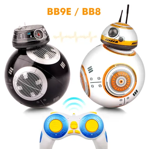 Aggiorna il telecomando intelligente del Robot 2.4G di RC con il suono Action Figure BB8 Ball Droid Robot BB-8 giocattoli di modello per i bambini