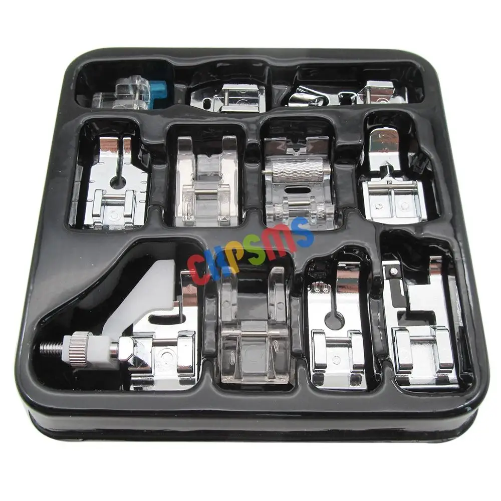 Presser Feet Sewing Machine Kit Household DIY Spare Parts Accessories fit for Brother Singer Janome Toyota home domestic sewing