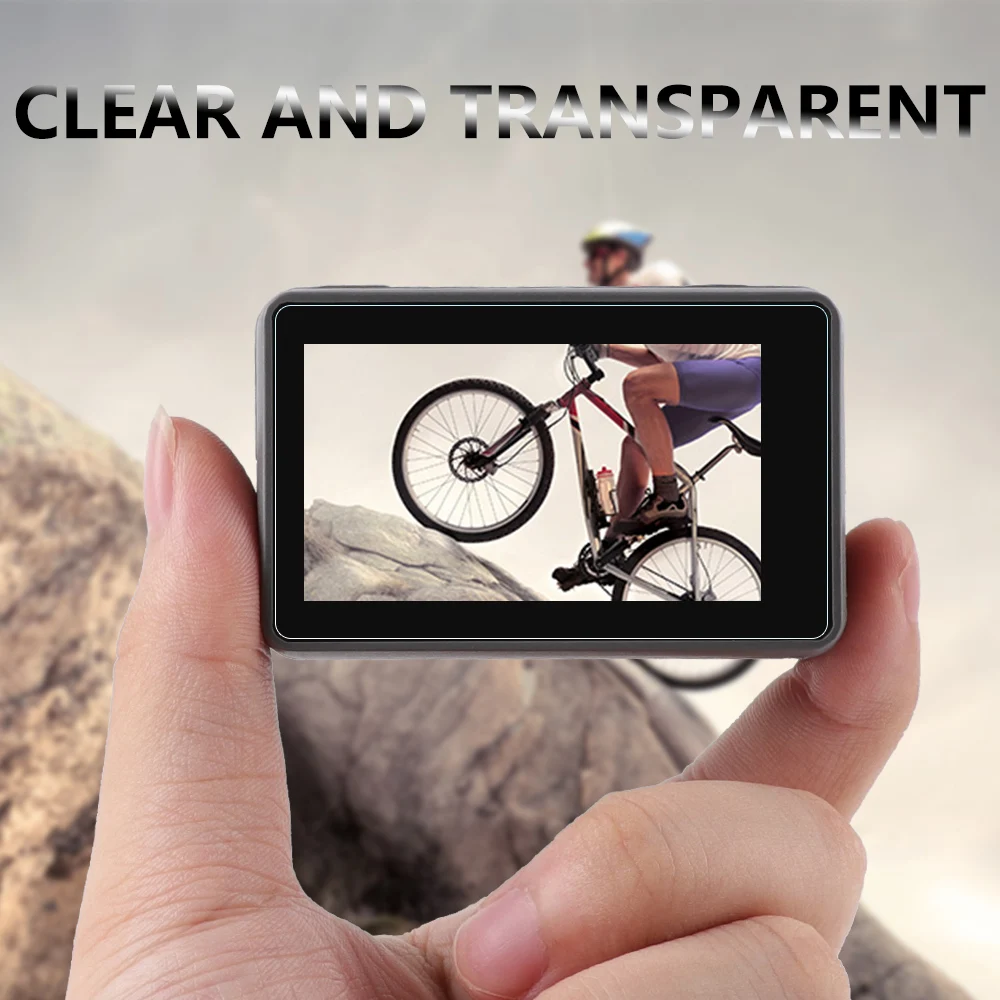 In stock Tempered Glass Screen Protector Scratch-resistant Protective Film Camera Accessories for DJI Osmo Action Sport Camera