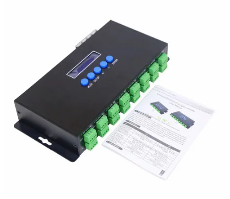 

DC5V-24V Artnet Eternet to SPI/DMX pixel led light controller Output Current 16 channels 3Ax16CH BC-216