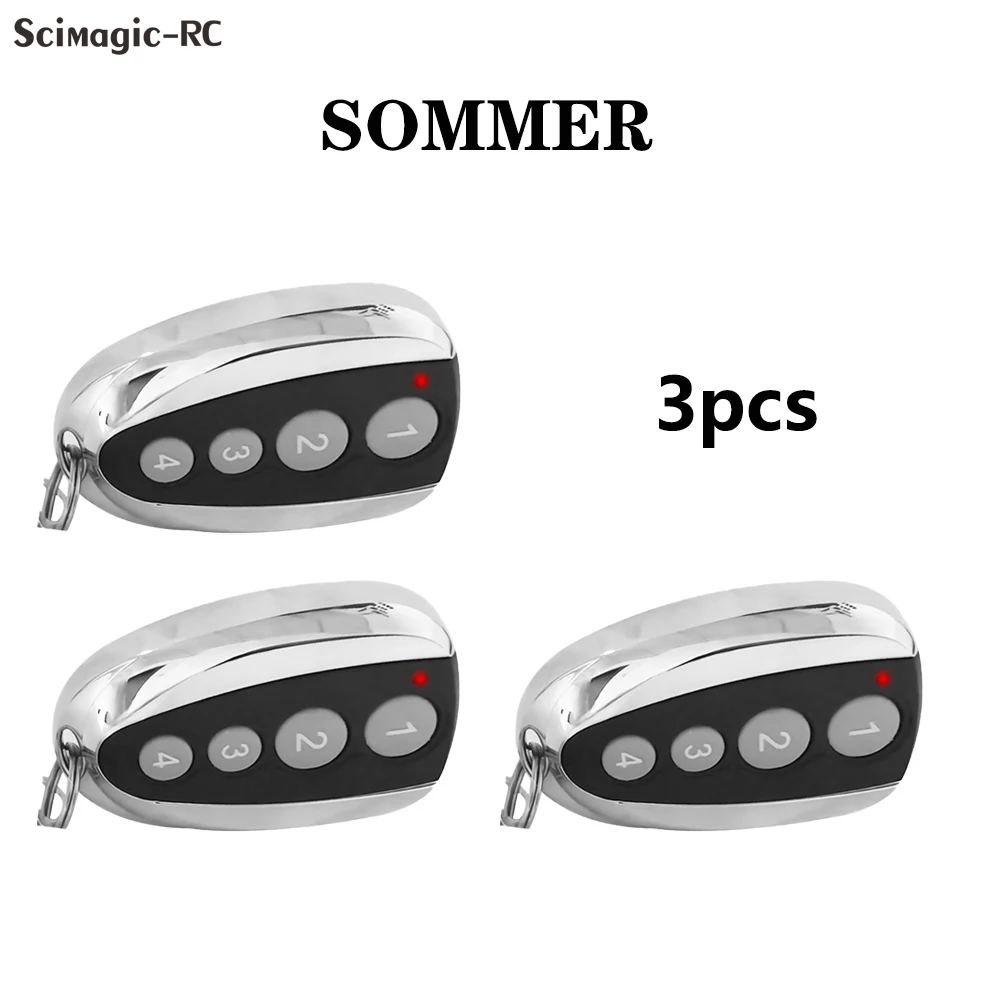 

4 channel Sommer 4020V000 Door Remote Control Rolling code Frequency 868,8 Mhz