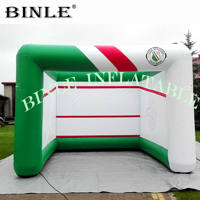 5x4x3metres air-supported inflatable sports tent portable inflatable square golf tent for sale