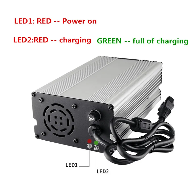 60V Fast Charger 20S 73V 8A 9A 10A Lifepo4 Battery Smart Charger For Motorcycle Electric Tricycle Electric forklift