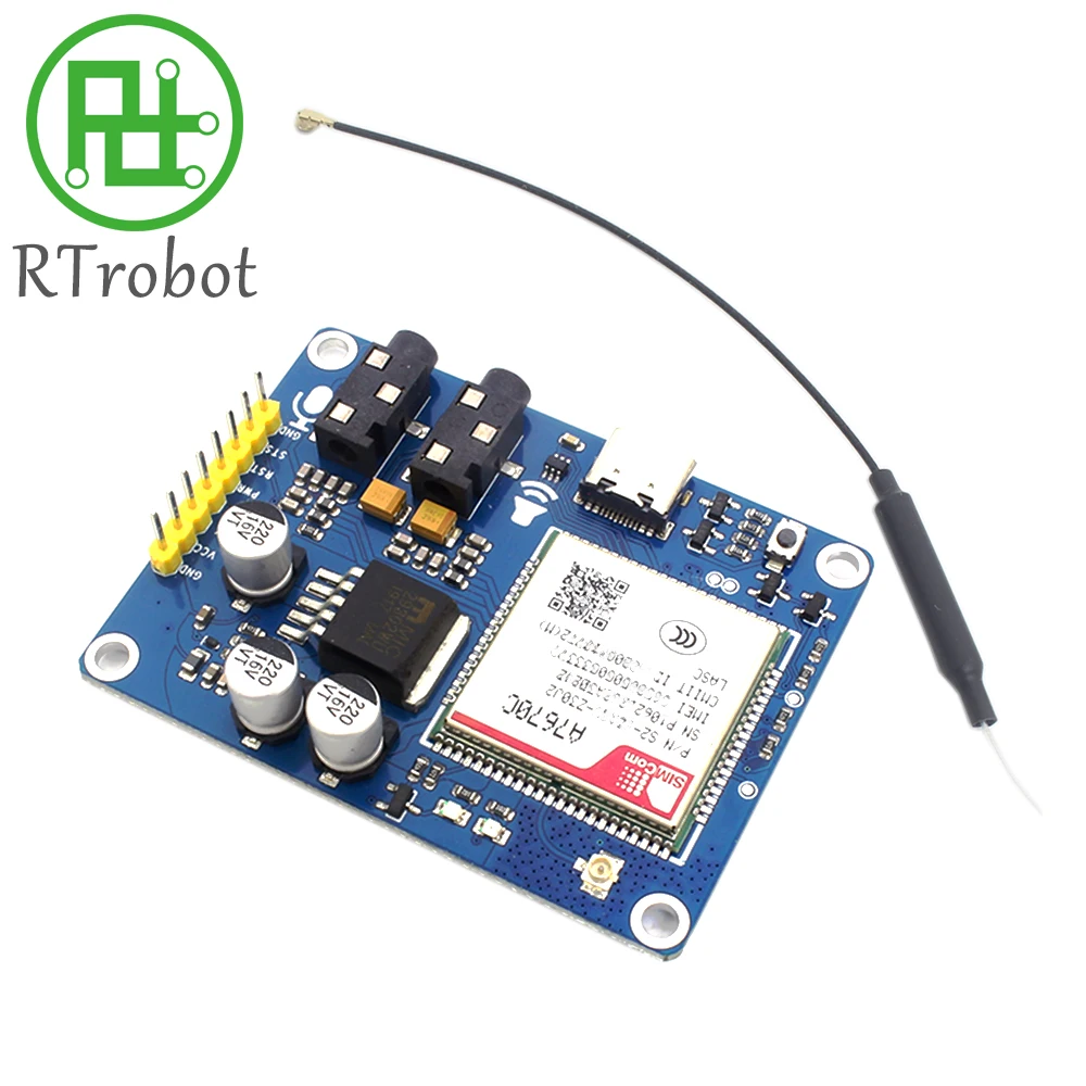 Moduł A7670C A7670E A7670SA 4G LTE cat 1, kompatybilny ze STM32, Raspberry pie itp.