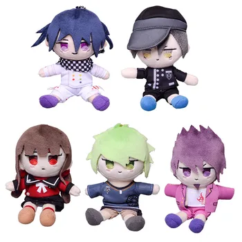 5 Stile 1 Stück 15 cm neue Danganronpa V3 Plüschtiere Kokichi Oma Kaito Momota Harukawa Maki Schlüsselanhänger Plüschpuppe für Kinder Geburtstagsgeschenk