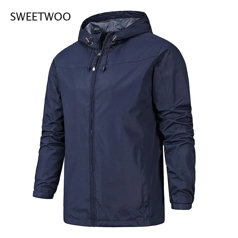 

Men's jacket windproof jacket men's casual jacket sports fitness running jacket 2021