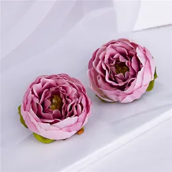 13Colors 5.5CM Lovely Little Rose Peony Artificial Flower For DIY Bridal Bouquet Wedding Decoration Home Decor Supplies Props