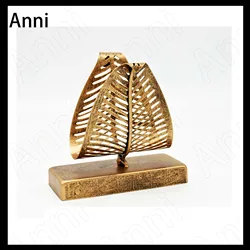 Creative Golden Leaf Tissue Holder American Pastoral Wrought Iron Simplicity Napkin Holder Restaurant Paper Towel Box Ornaments