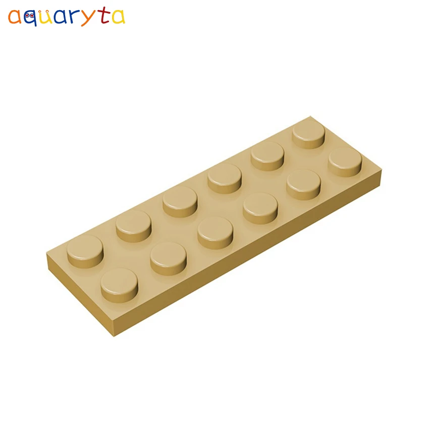 Aquaryta Building Blocks Parts Tan 250pcs/bag Plate Compatible 2420 3022 3021 3020 3795 3034 3832 2445 MOC DIY Toys for Children