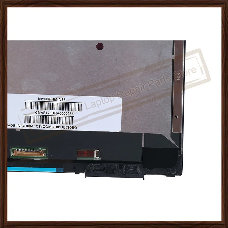 Imagem -06 - Genuine 13.3 Polegada Tela Lcd do Portátil para hp 13-w012tu 1920x1080 Display Lcd Assembléia Nv133fhm-n56 Nv133fhm N56 Painel