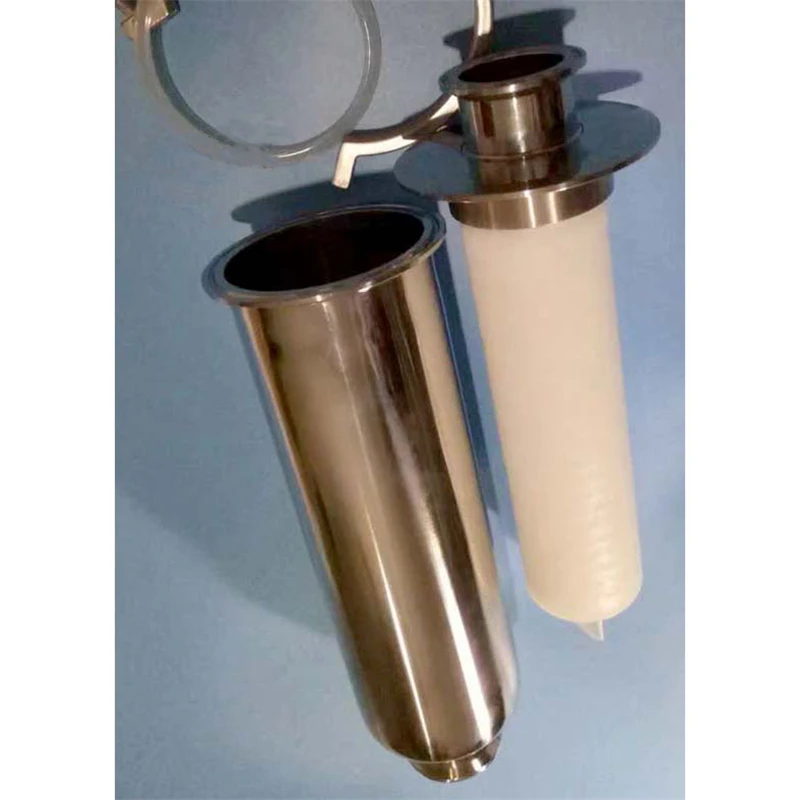 

Stainless Steel Through-In Strainer Filter Tri Clamp Filtration Quick Installation Pipe Filter