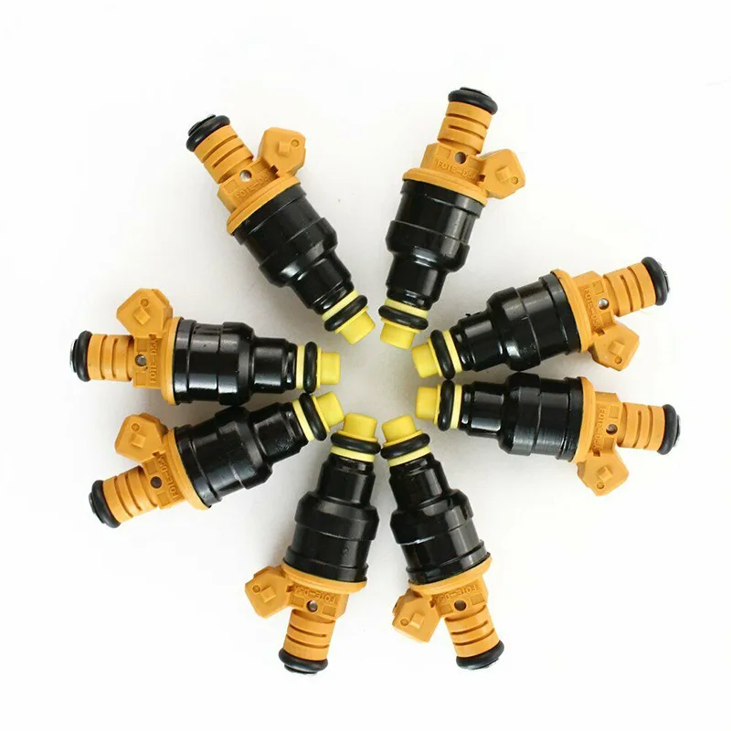 1Set of 8PCS Fuel Injectors Flow Matched Bosch 0280150943 Fuel Injector for Ford 4.6 5.0 5.4 5.8