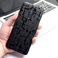 Maya Diamond Crocodile Grain Skin Film Wrap Skin Phone Back Sticker For Xiaomi Mi 10 Pro Mi10 5G Mi9 Mi8 SE Redmi K30 5G K20 Pro